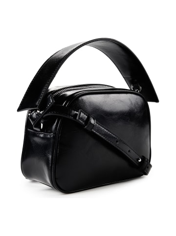 Armani Exchange Keira Schultertasche Leder 18 cm in black