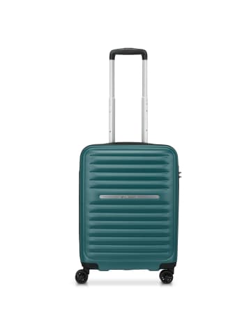 Roncato Ibiza - 4-Rollen-Kabinentrolley S 55 cm (black) in bottle green