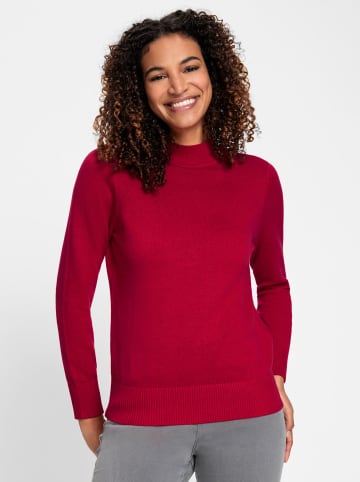 WITT WEIDEN Stehkragen-Pullover in rot