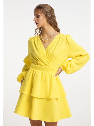 IZIA Mini Kleid in Gelb