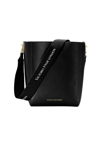 Victoria Hyde London Handtasche Romai in Schwarz - (L)23x(B)17x(H)30,5cm