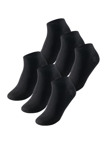 Schiesser Sneakersocken Uncover in Schwarz