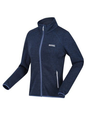 Regatta Newhill Midlayer Strickfleecejacke in Blau