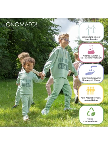 ONOMATO! Sweatshirt mit Kapuze Cradle to Cradle in Grün