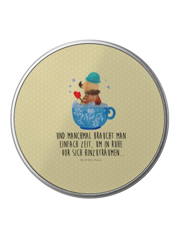 Mr. & Mrs. Panda Dose Nachtfalter Schaumbad mit Spruch in Gelb Pastell