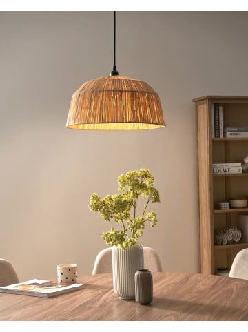 Beliani Pendelleuchten UMBA in Naturfarben - (W) 41 x (H) 127 x (L) 41 cm