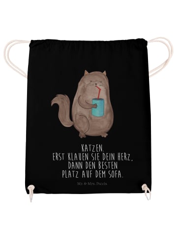 Mr. & Mrs. Panda wander rucksack Katze Dose mit Spruch in Schwarz
