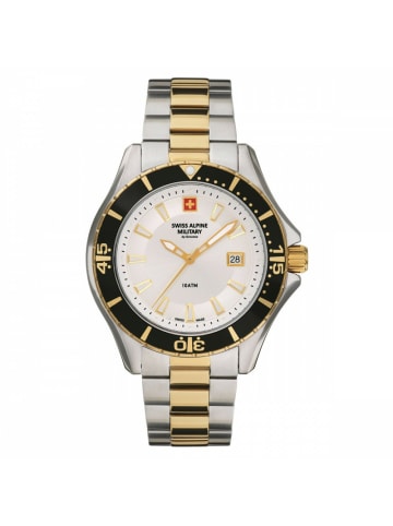 Swiss Alpine Military by Grovana Analoguhr für Herren in silber