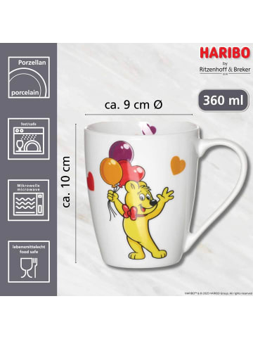 Ritzenhoff & Breker 6er Set Becher Haribo Heart in Bunt 360 ml