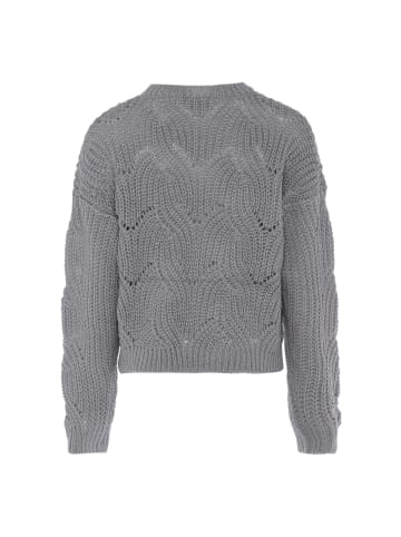 Jalene Damen Sweater in GRAU MELANGE
