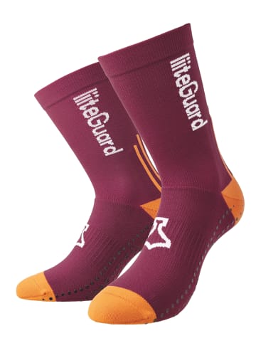 liiteGuard Socken PRO-TECH SOCK in weinrot