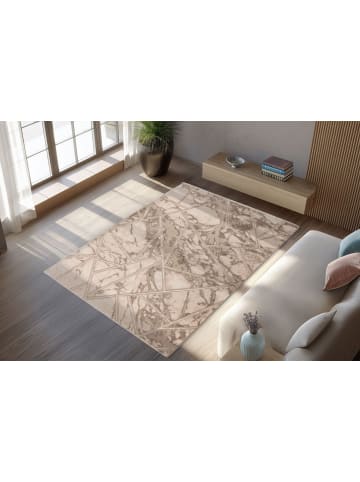 Teppich Boss Kurzflor Teppich Monika 225 Beige - Beige