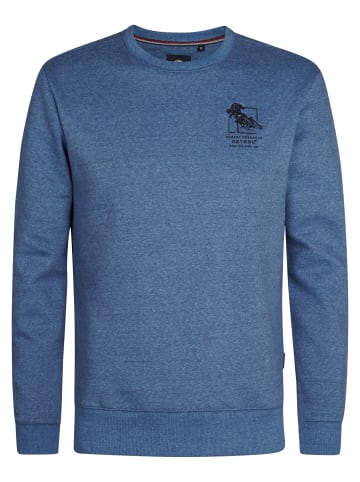 Petrol Industries Lässige Sweater Telluride in Blau
