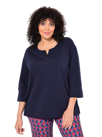 Ulla Popken Sweatshirt in marine