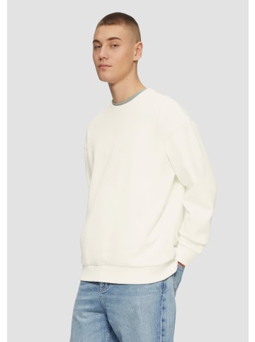 QS Sweatshirt langarm in Creme