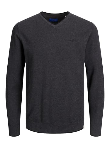 Jack & Jones Pullover 'Tons' in dunkelgrau