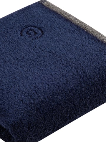 Bugatti Handtuch in marine blau