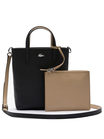 Lacoste Anna - Shopper 29 cm in noir krema