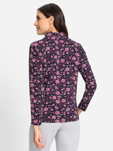 WITT WEIDEN Print-Shirt in marine-erika-bedruckt