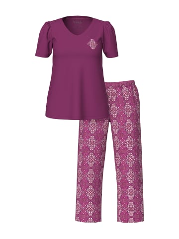 Ulla Popken Pyjama in fuchsia pink