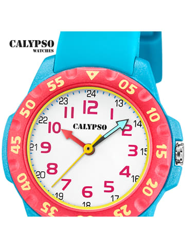 Calypso Analog-Armbanduhr Calypso Junior hellblau klein (ca. 29mm)