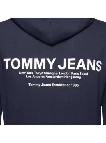 Tommy Hilfiger Kapuzenpullover Tommy Jeans Essential in dunkelblau