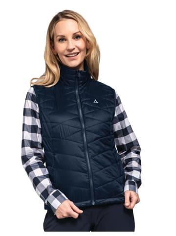 Schöffel Daunen- / Thermoweste "ZipIn Vest Seewand L" in navy blazer