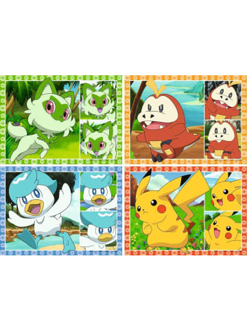 Ravensburger Puzzle 35 Teile Kinderpuzzle 4x35 Teile - Pokémon - Speedy Puzzle Pokémon Ab 6 Jahre in bunt
