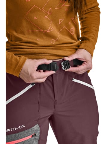 ORTOVOX Trekkinghose in rot
