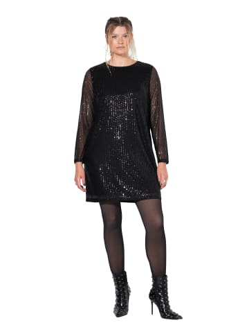 Midikleid in schwarz
