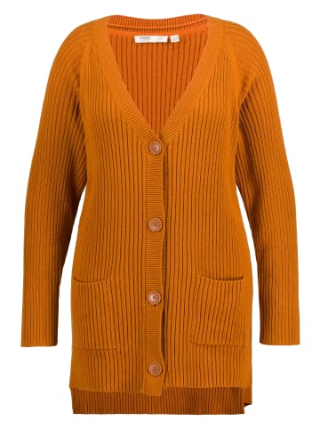 Ulla Popken Strickjacke in goldbraun