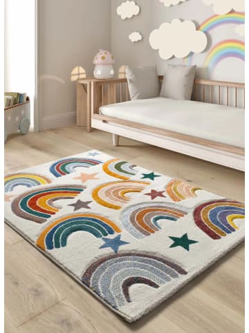 Atticgo Kinderteppich BALLOON in mehrfarbig