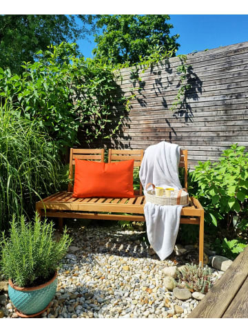 JACK 2er Set Outdoor Kissenhülle 30x50cm Uni in Orange