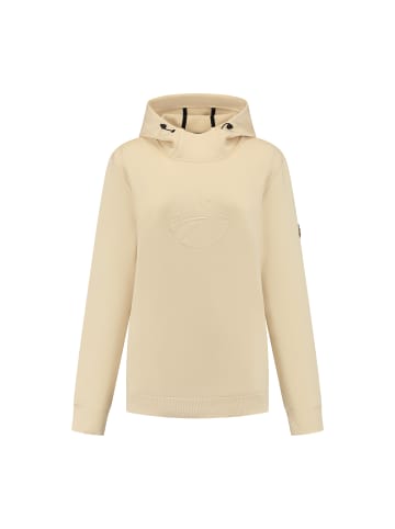 TRAVELIN' Maren Hoodie in Sandfarbe