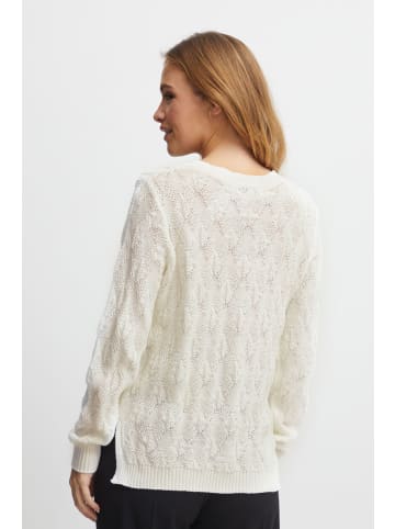 b.young Strickpullover BYMILJA STRUCTURE JUMPER - 20812775  Strickpullover mit Strukturmuster in Weiß