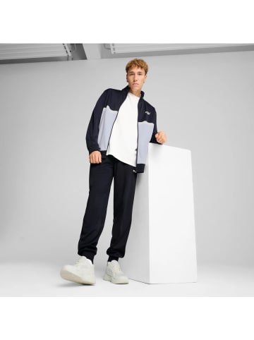 Puma Poly Colorblock Suit in Dunkelblau