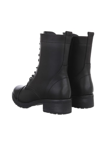 Ital-Design Stiefelette in Schwarz