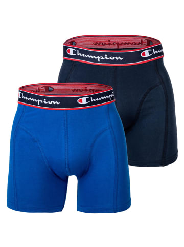 Champion Boxershort 2er Pack in Blau/Marine