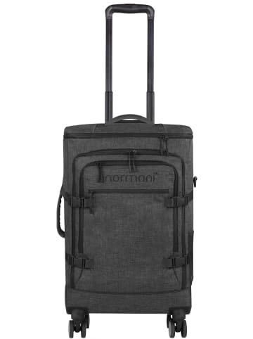 normani Reisetrolley mit Rucksackfunktion Namie in Dunkelgrau