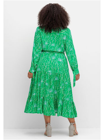 sheego by Joe Browns Maxikleid in grün