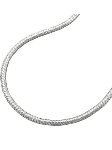 Gallay Kette Schlange 1,5mm rund Silber 925 45cm in silber