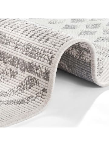 NORTHRUGS In- & Outdoor Wendeteppich Biri Grau Creme