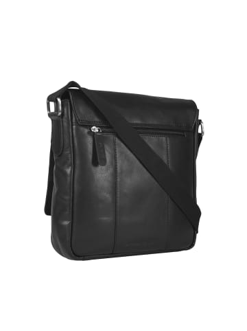 Strellson Schultertasche 'Kenley Jeremy in Schwarz 25,00 x 25,00 x 7,00 cm'
