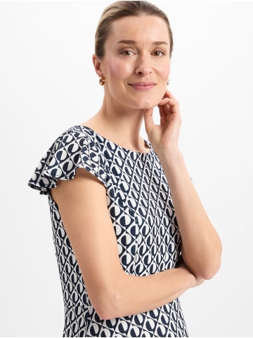 More & More Kleid in schwarz weiß - 0001