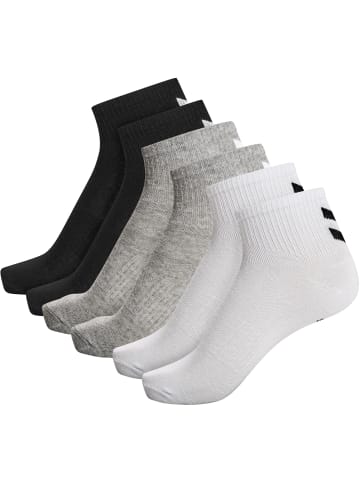 Hummel Hummel Low Socken Hmlchevron Unisex Erwachsene in BLACK/WHITE/GREY