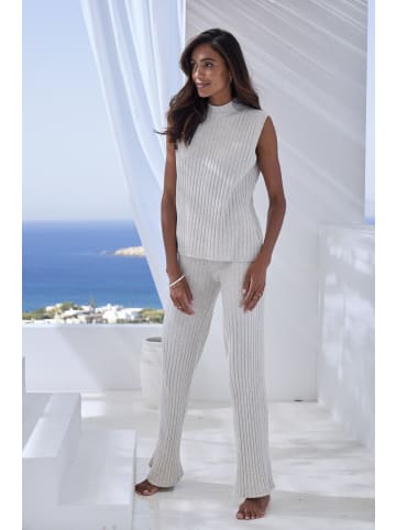 French Connection Homewearhose in hellgrau-meliert