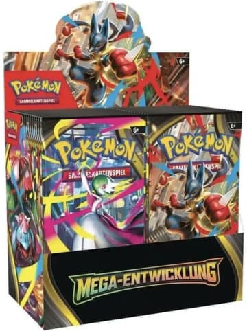 Pokémon Pokémon Mega-Entwicklung 1 x Booster in Mehrfarbig ab 6 Jahre