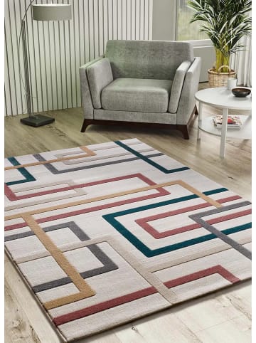 Atticgo Kurzflor-Teppich KARISMA in mehrfarbig