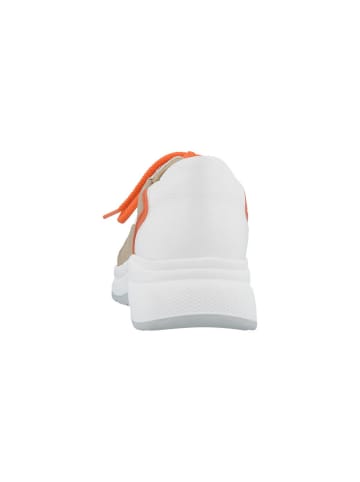 Finn Comfort Schnürschuh PICCADILLY in white/orange