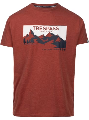 Trespass T-Shirt "Nottaway Casual Printed Tshirt" in Rot